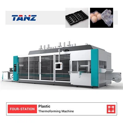 دستگاه وکیوم شکل دهی تاول تمام اتوماتیک کارخانه PET